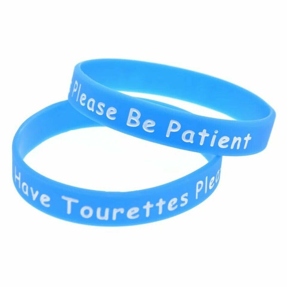 Tourettes Awareness Silicone Wristbands
