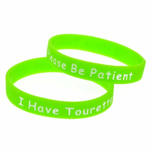 Tourettes Awareness Silicone Wristbands