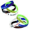 Blood Thinner and Warfarin medical alert awareness silicone wristbands